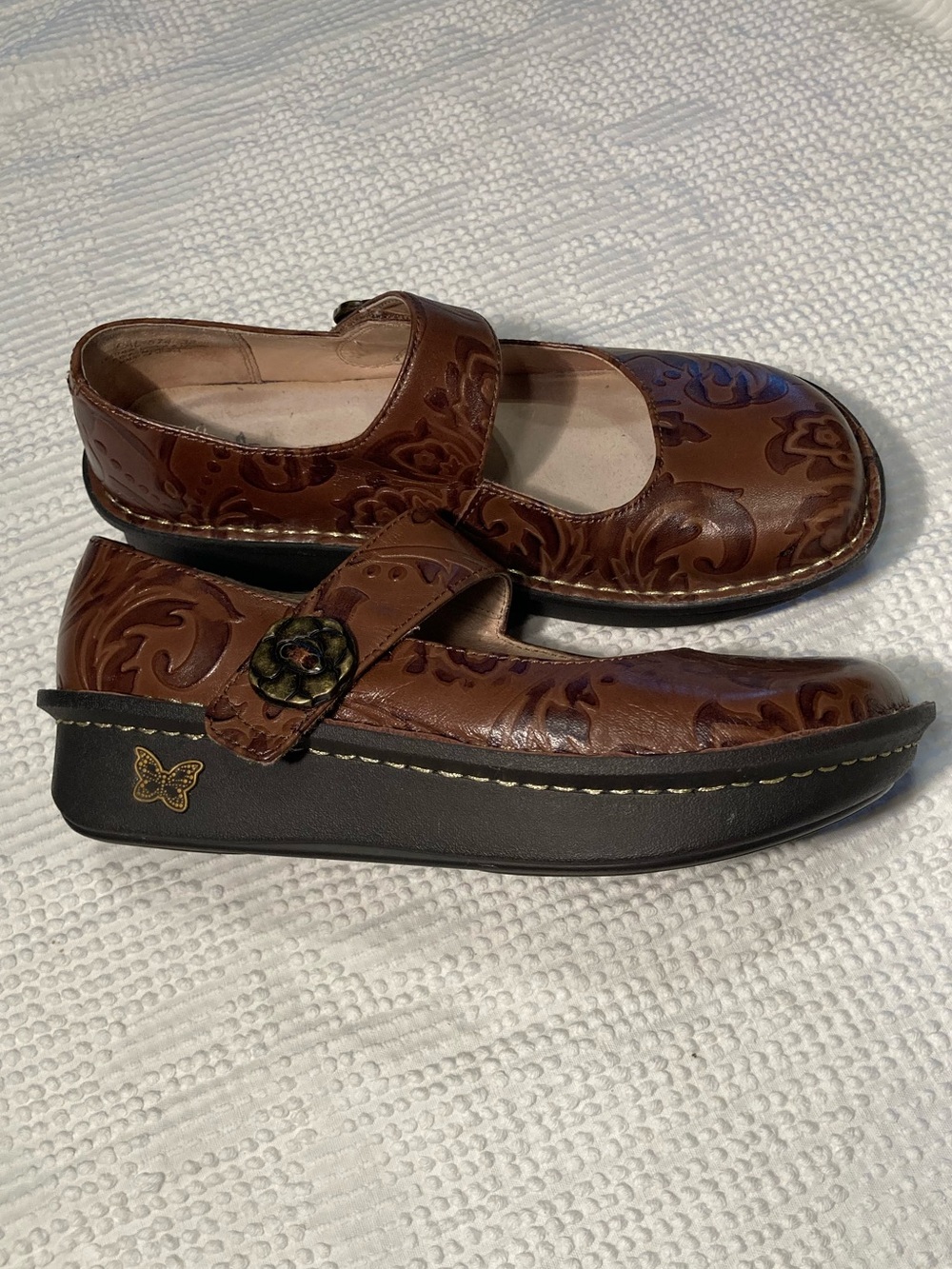 Algeria Paloma Yeehaw Brown Mary Janes - Picture 5 of 7